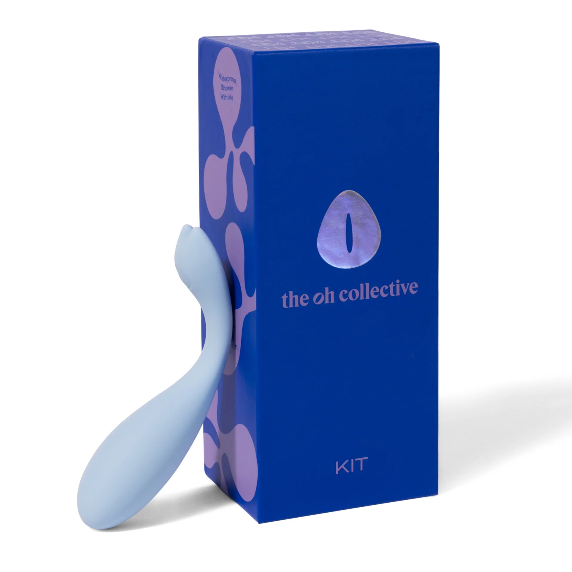 the oh collective - 'kit' g-spot & clitorisvibrator - blauw