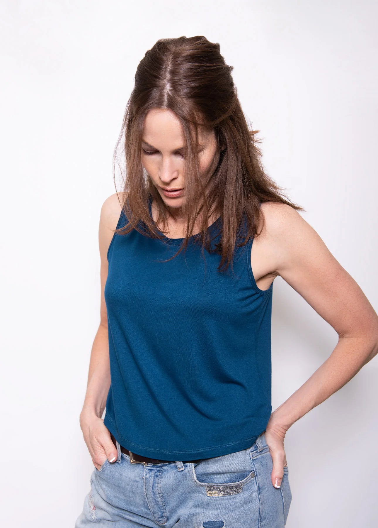 fifty one apparel - 'nikki' topje - teal