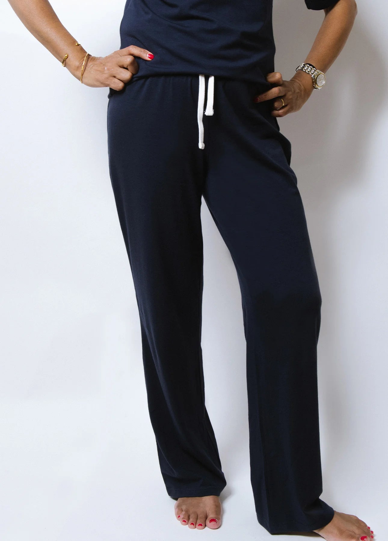 fifty one apparel - 'rachael' pant - midnight navy